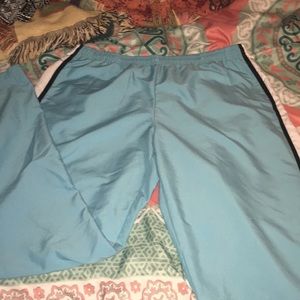 Ocean Blue Track Pants